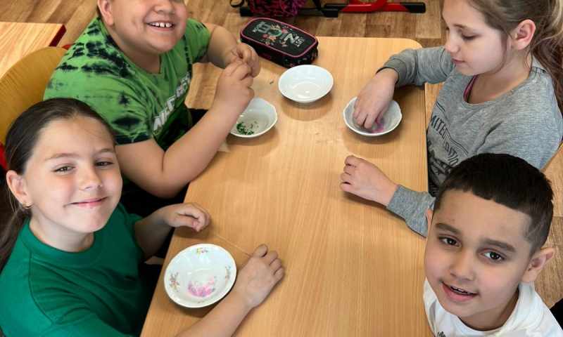 Jarní tvoření ve třídě VI.A