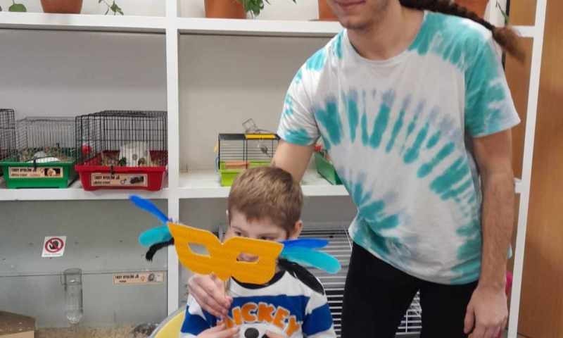 Adopce želvičky a rej masek 