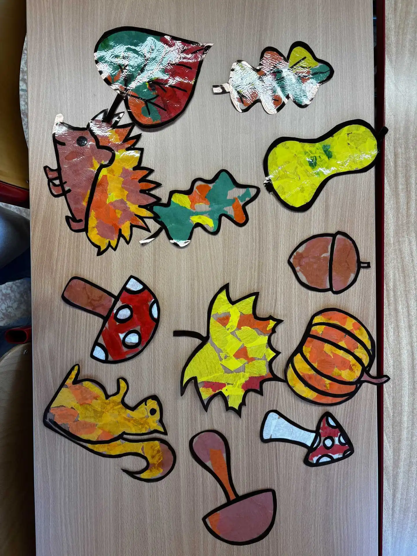 První podzimní tvoření